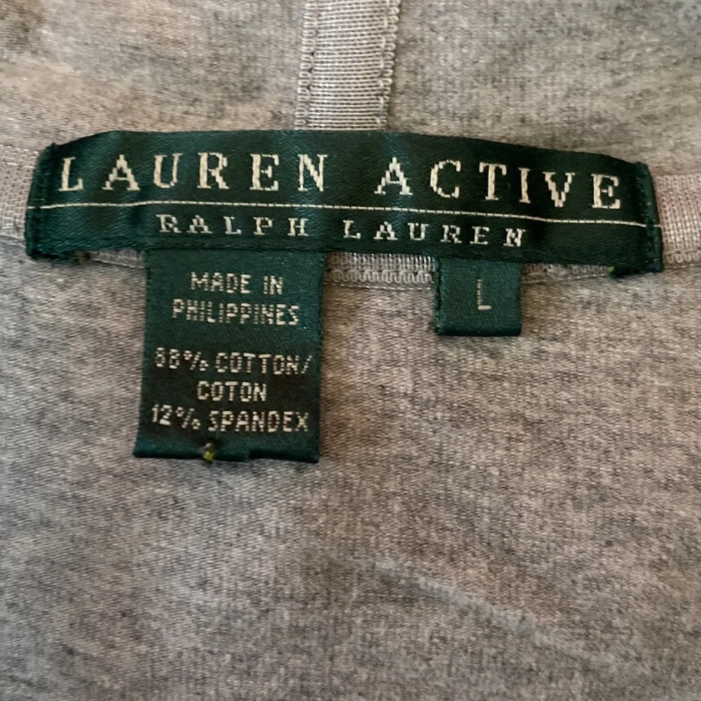 Lauren Ralph Lauren Active Zip Up Sweatshirt - Picture 3 of 5